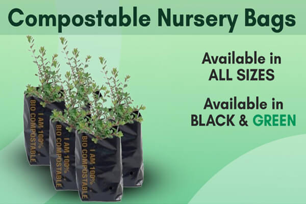 Compostable Nursery Bags - Krishna Bio Packaging Industries (Think Green)